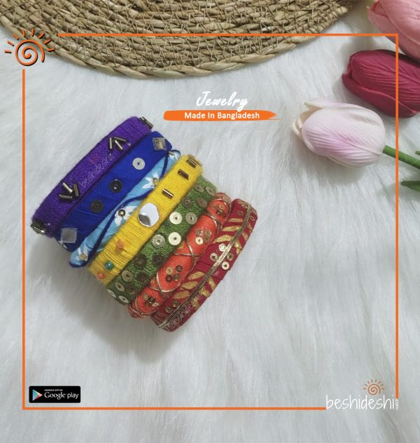 Hand Made Bangle Set