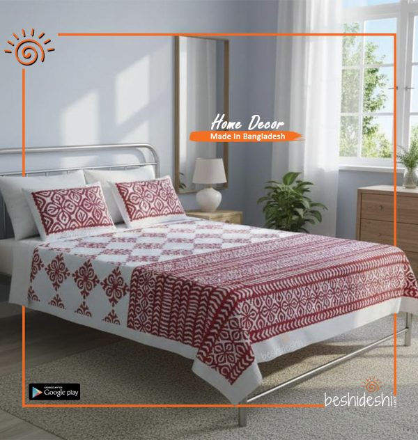 Applique Bed Sheet Set