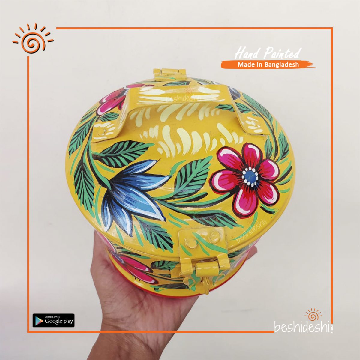 Rickshaw Painted Pandani