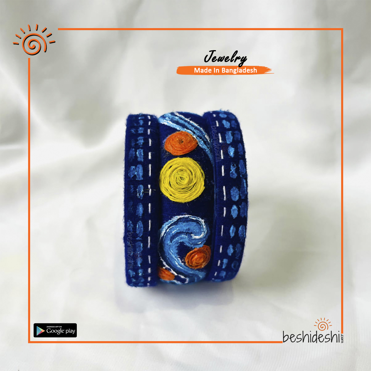 17 Hand Made Bangle Set