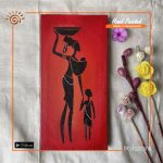 Tribal Afro Art Canvas