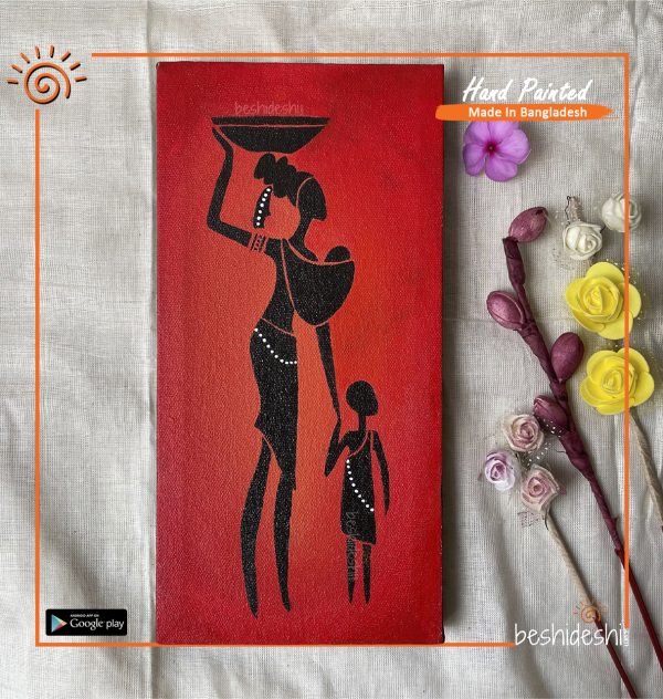 Tribal Afro Art Canvas