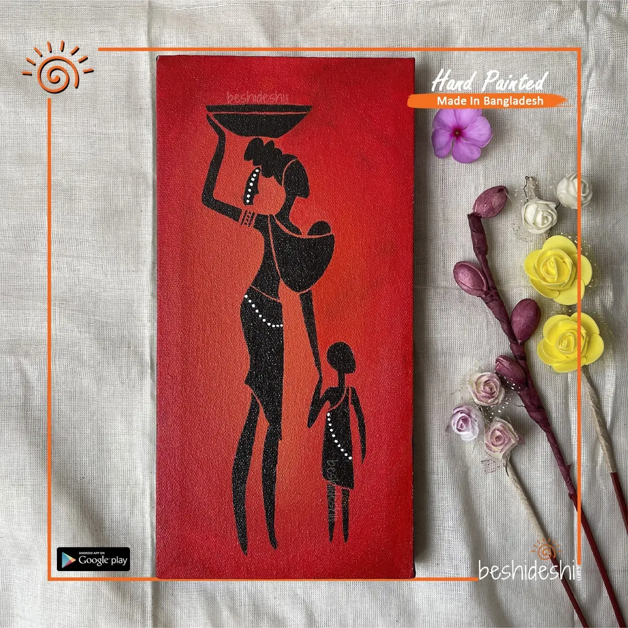 17 Tribal Afro Art Canvas