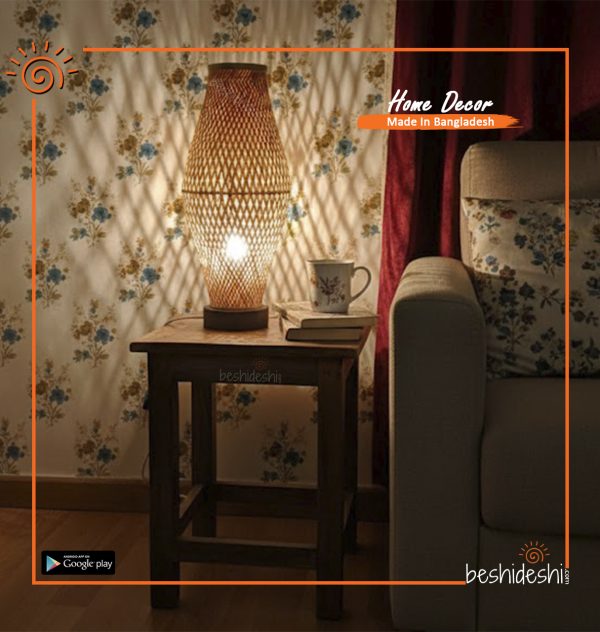 Bamboo Double Layer Lamp