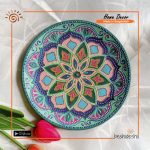 Hand Painted Ceramic Plate (Big)