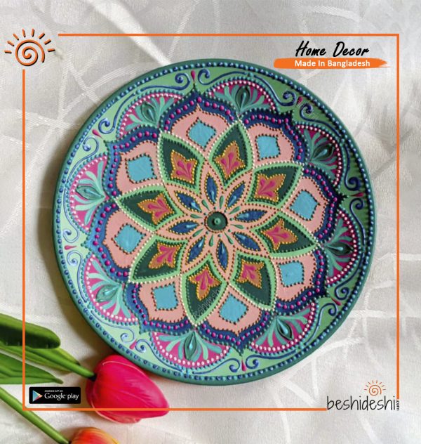 Hand Painted Ceramic Plate (Small)