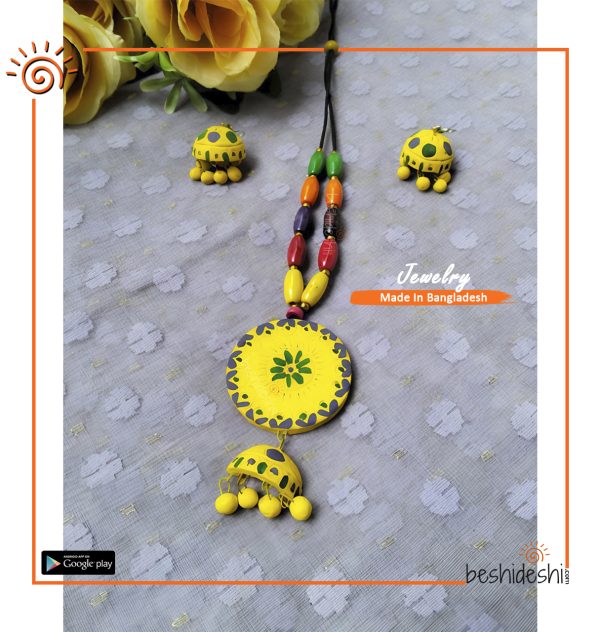 Handmade Clay Jewelry Set