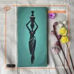 Tribal Afro Art Canvas