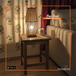 Bamboo Double Layer Lamp