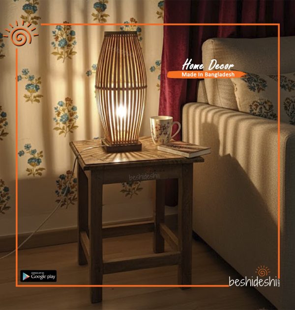 Bamboo Double Layer Lamp