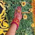 Hand Made Bangle with Ring Set