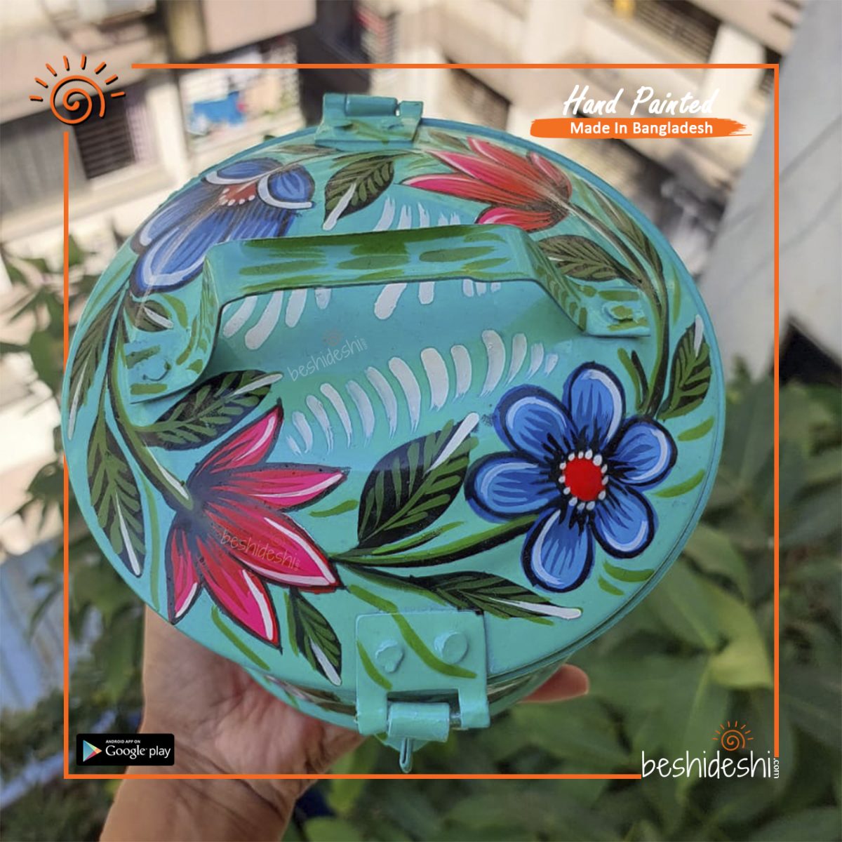 Rickshaw Painted Pandani