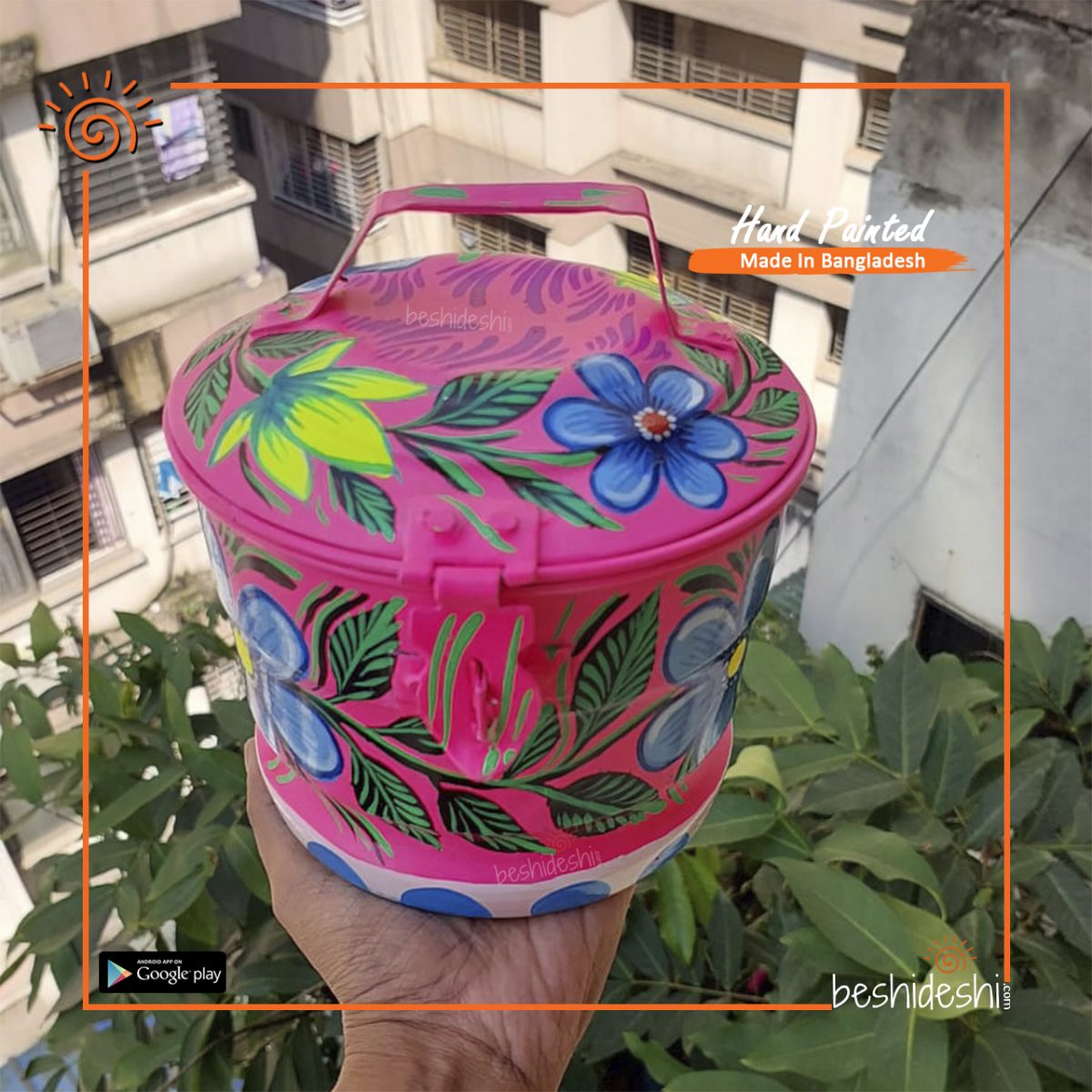 Rickshaw Painted Pandani