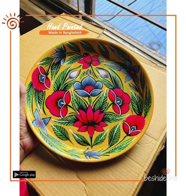 Rickshaw Painted Plate