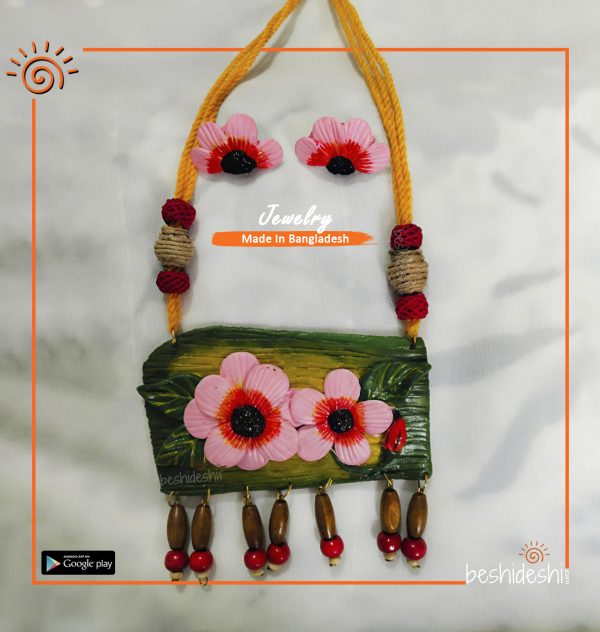 Handmade Clay Jewelry Set