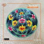 Rickshaw Painted Plate