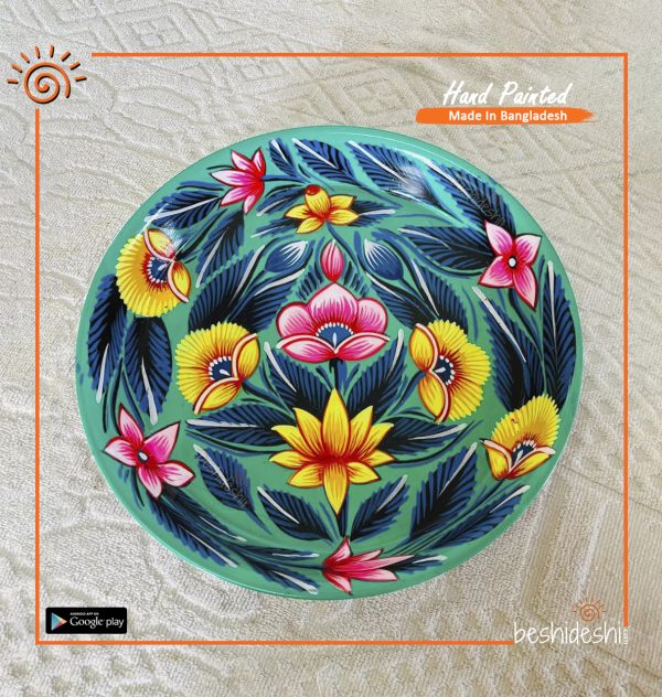 Rickshaw Painted Plate