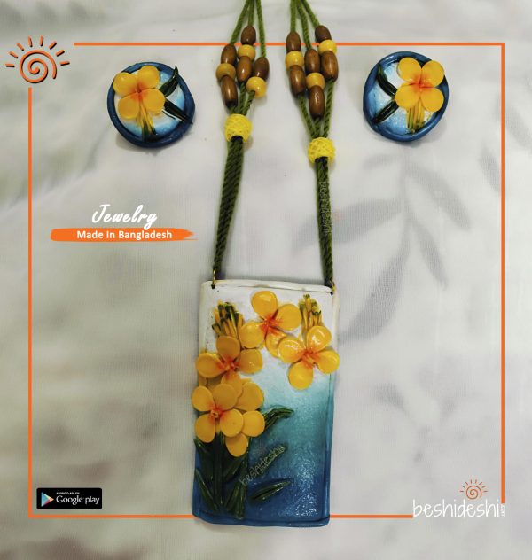 Handmade Clay Jewelry Set