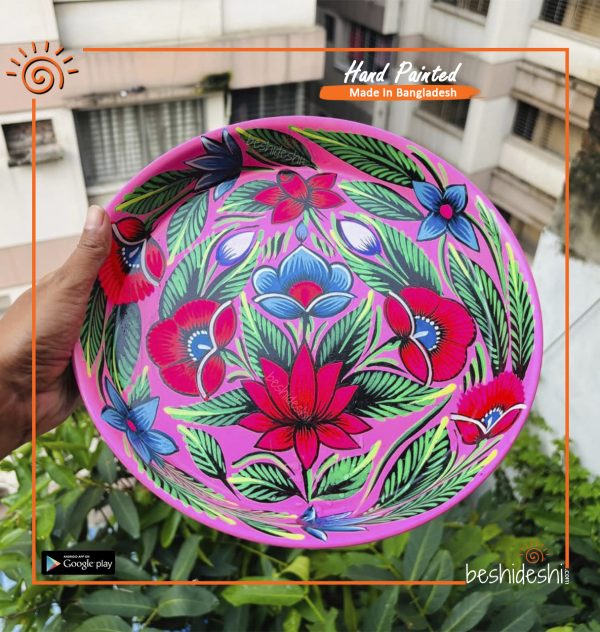 Rickshaw Painted Plate