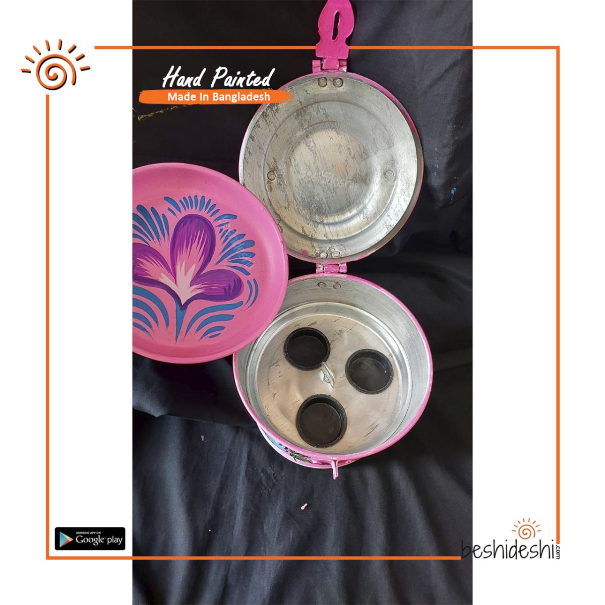 Rickshaw Painted Pandani