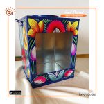 Rickshaw Painted Murir Tin (Big)