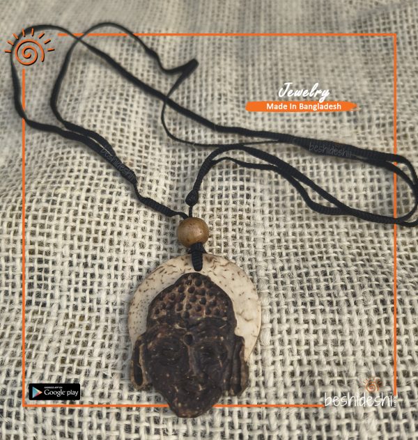 Handmade Coconut Shell Neckpiece