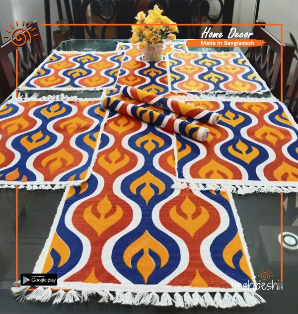 Screen Print Table Runner Set