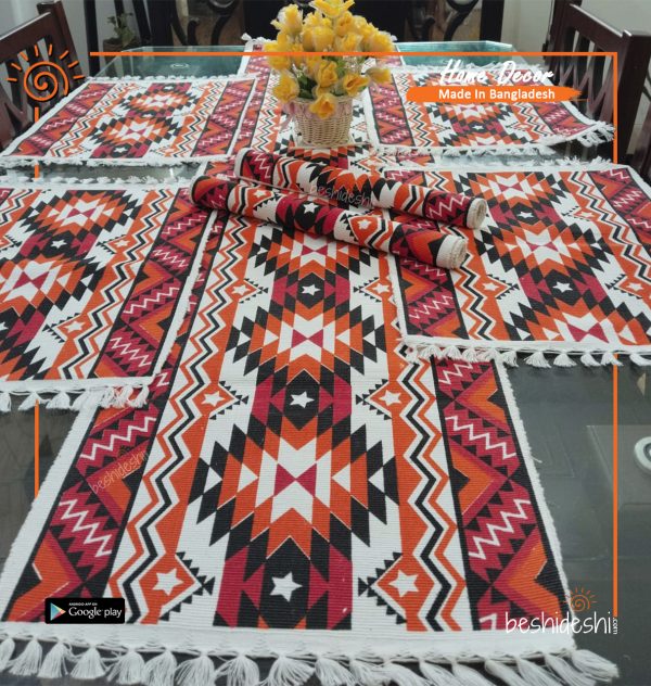 Screen Print Table Runner Set