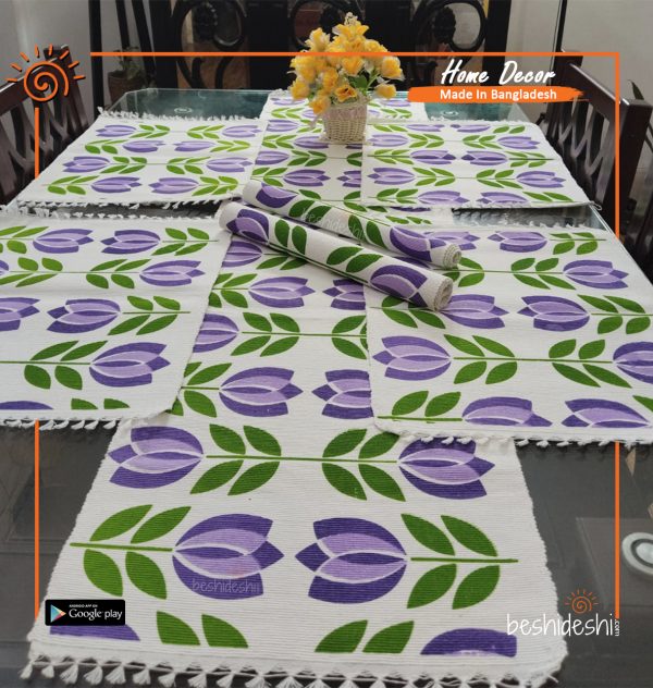 Screen Print Table Runner Set