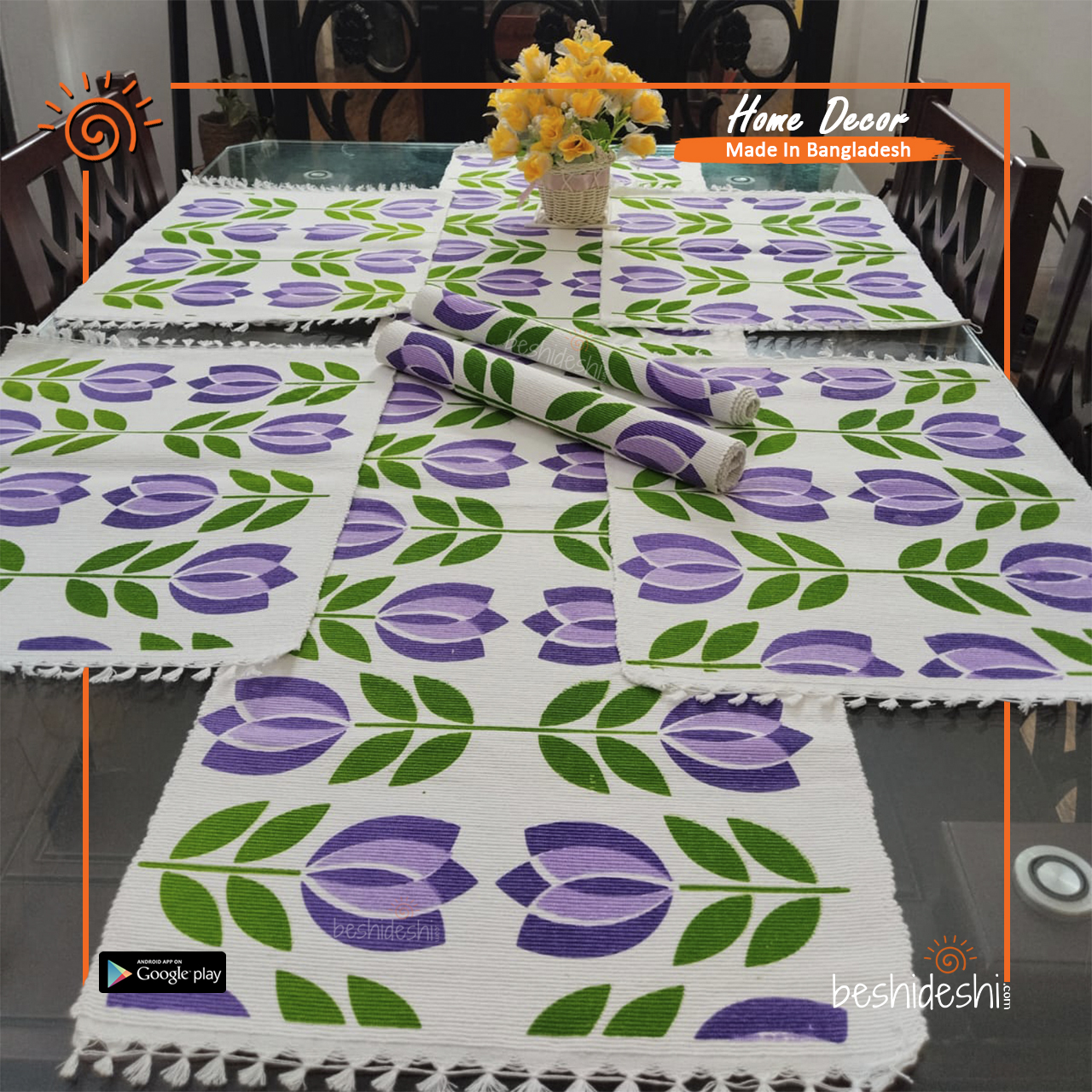 35 Screen Print Table Runner Set
