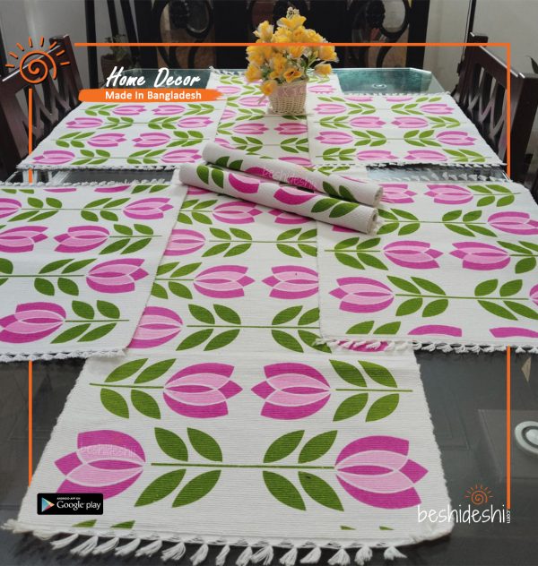 Screen Print Table Runner Set