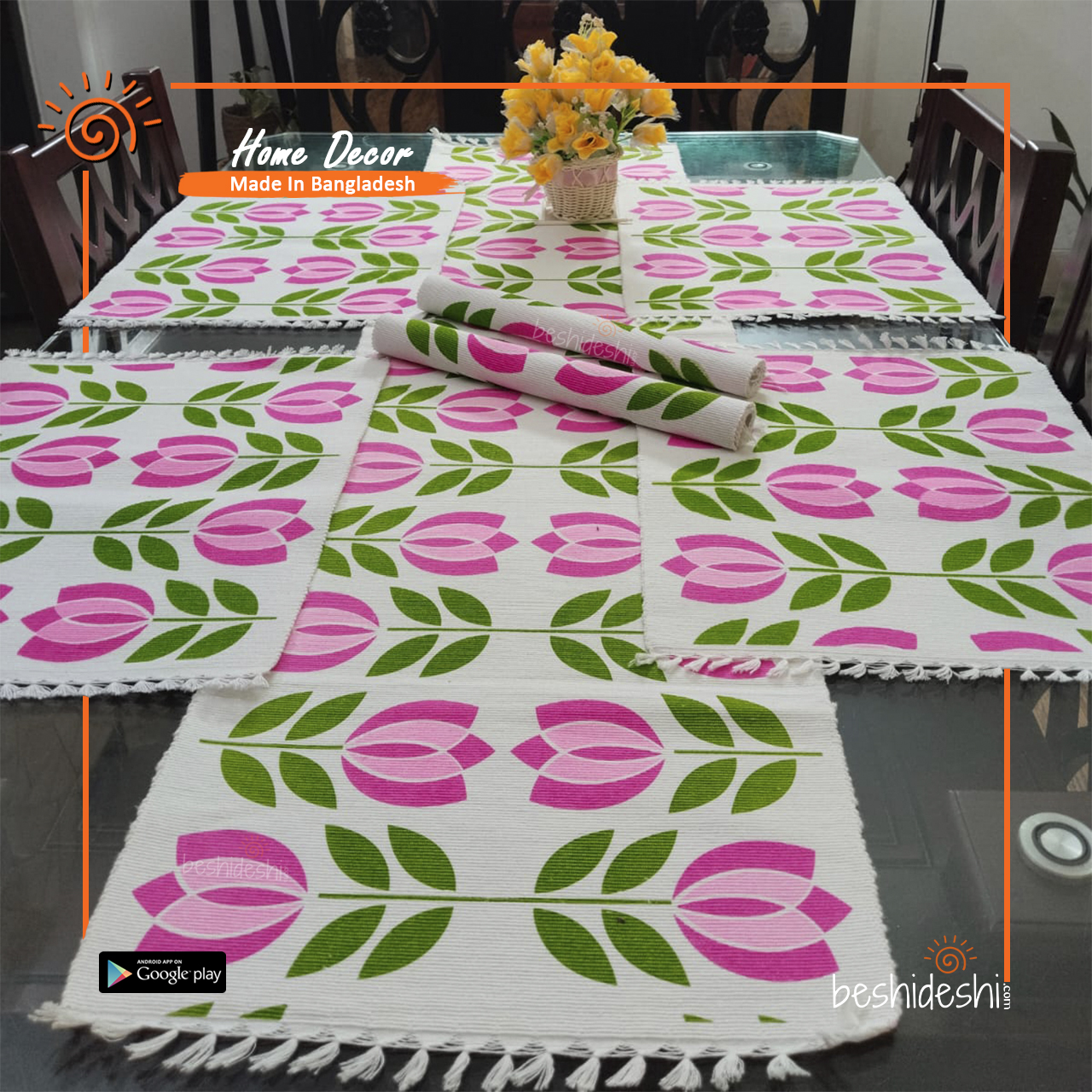 37 Screen Print Table Runner Set