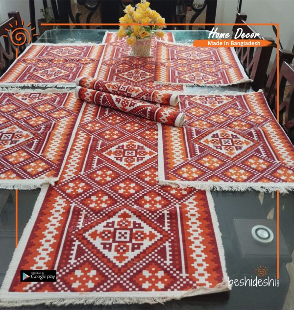 Screen Print Table Runner Set