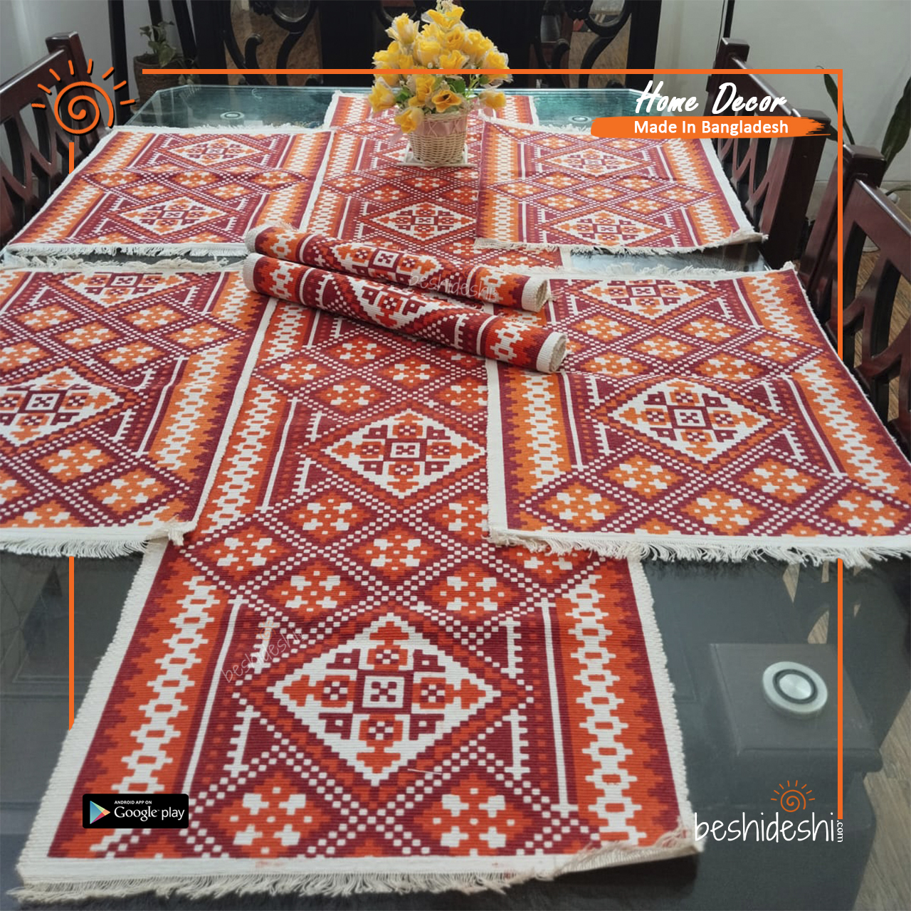 40 Screen Print Table Runner Set