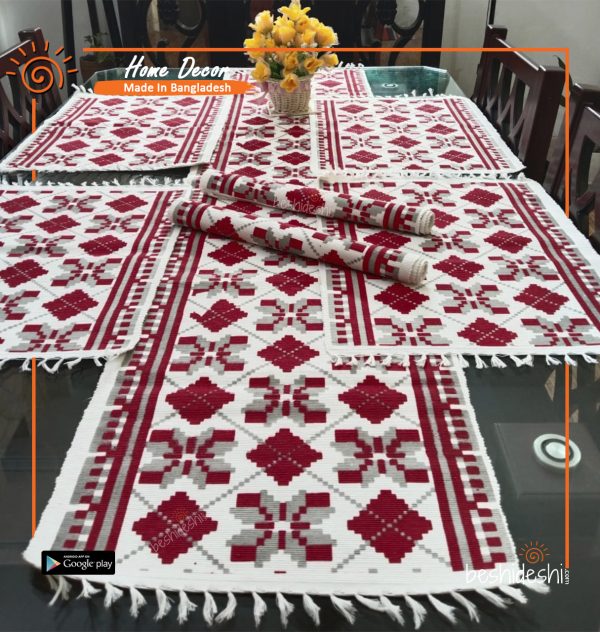 Screen Print Table Runner Set