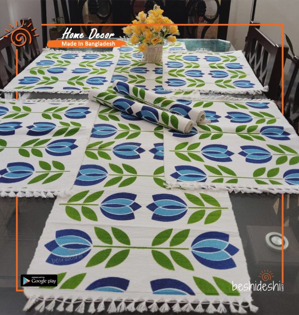 Screen Print Table Runner Set