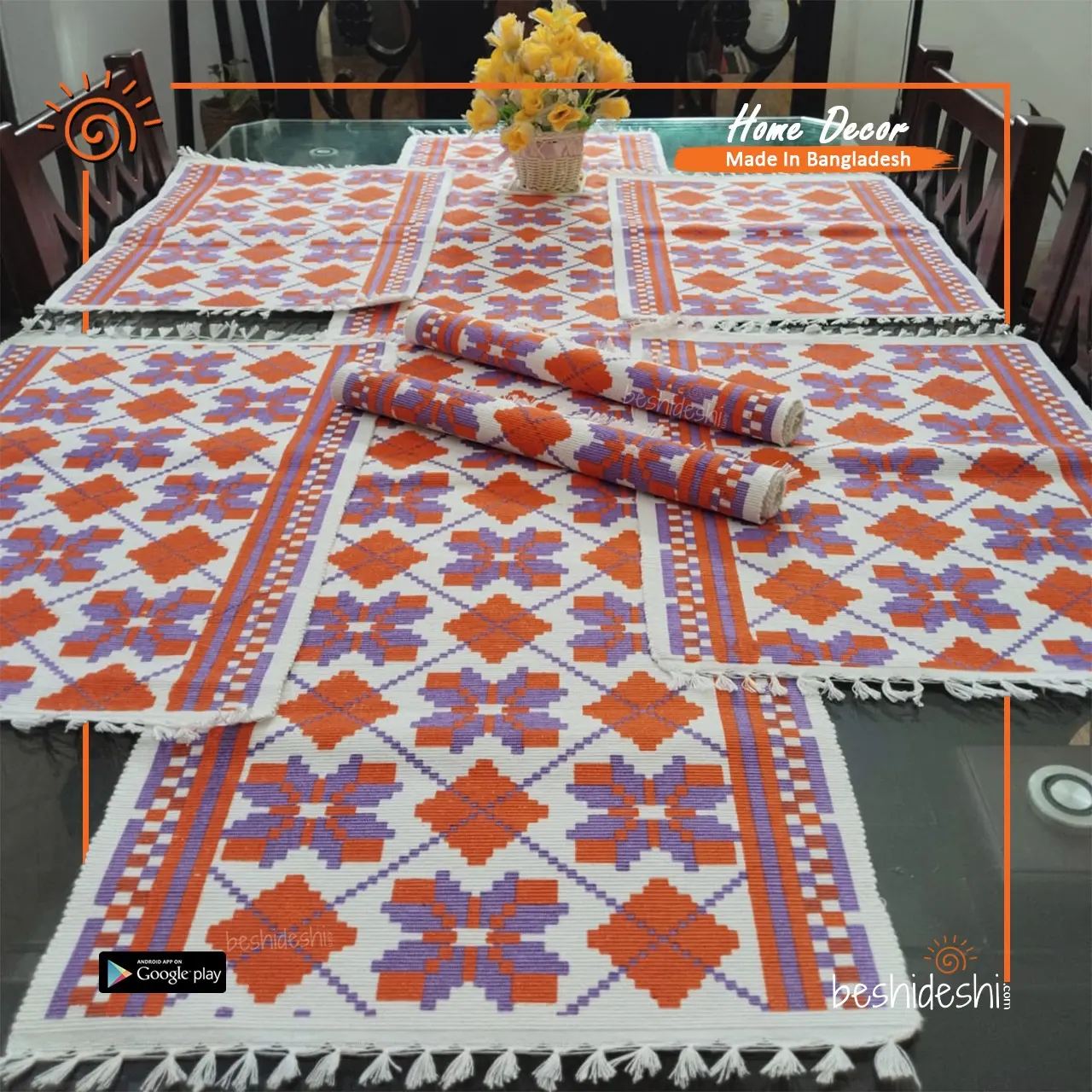 50 Screen Print Table Runner Set