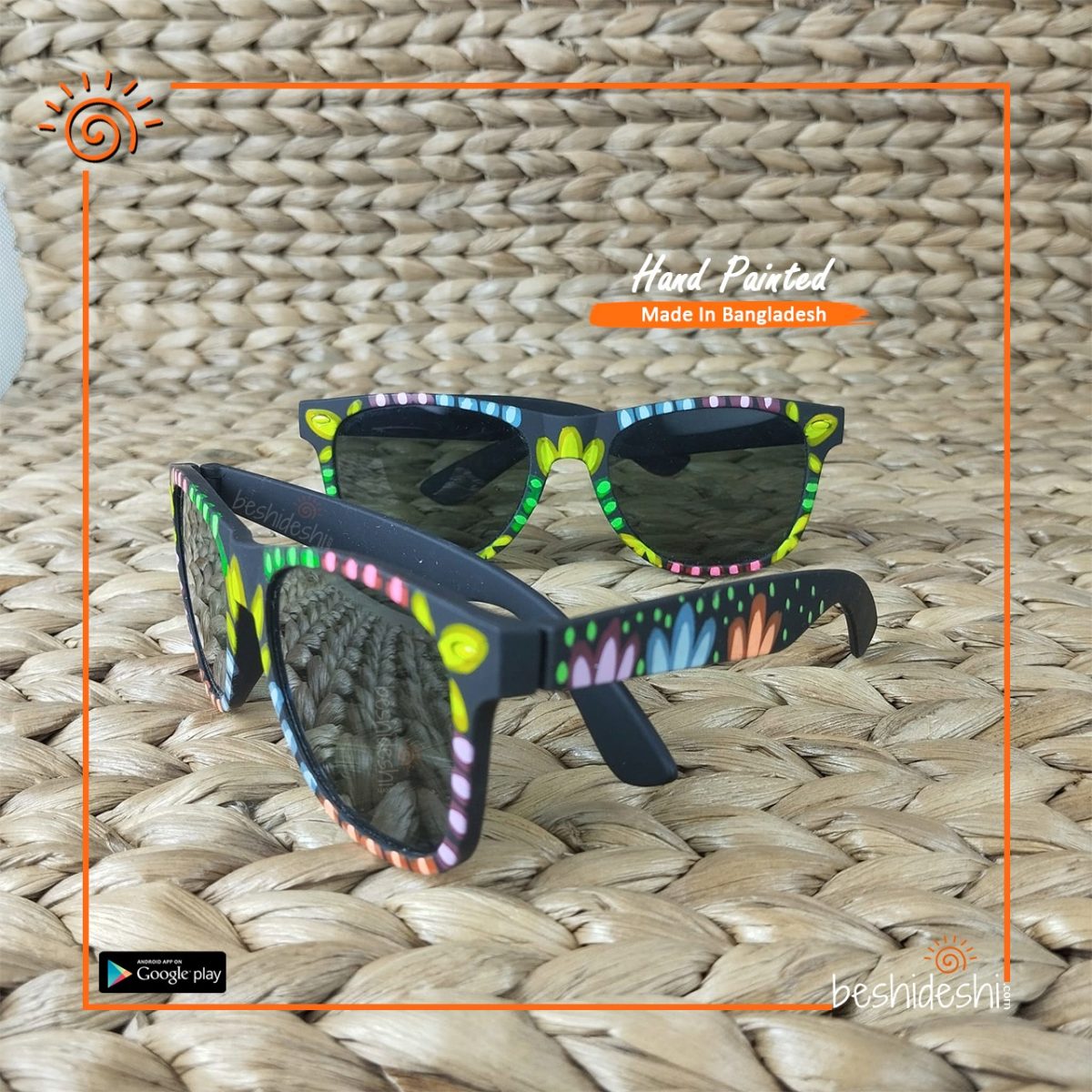 Hand Painted Sunglass