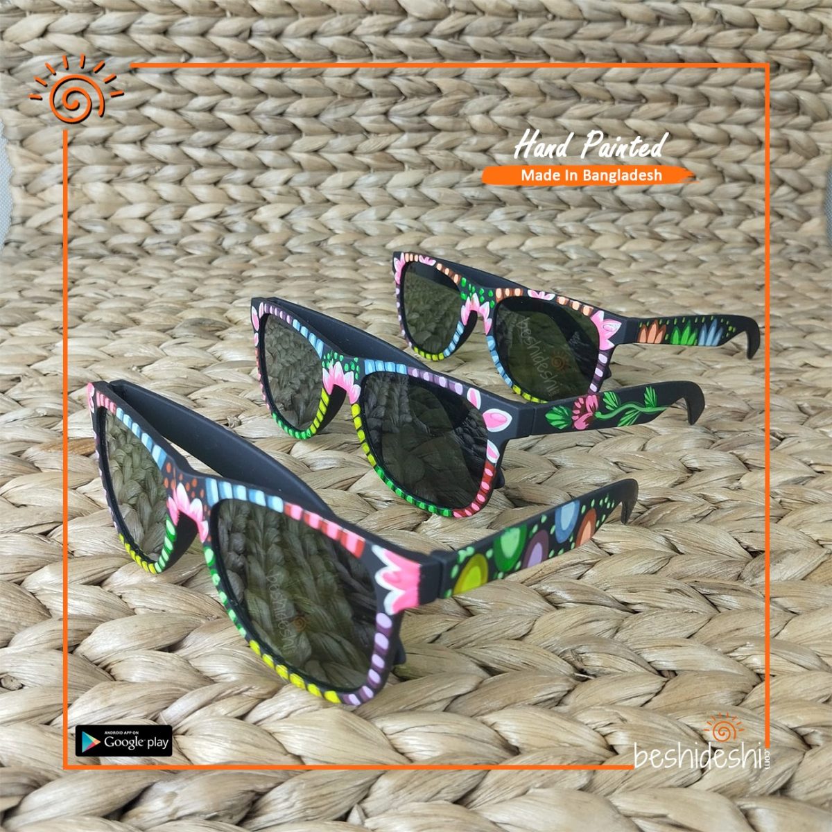 Hand Painted Sunglass