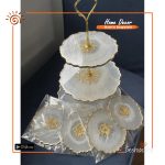 Handmade Resin Dessert Showcase Stand