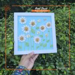 Floral Clay Frame (Medium)