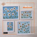 Floral Clay Frame Combo Set