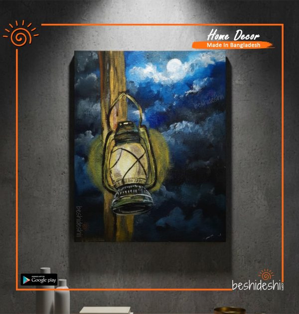 "Bangladesh Heritage" Hand Painted Canvas