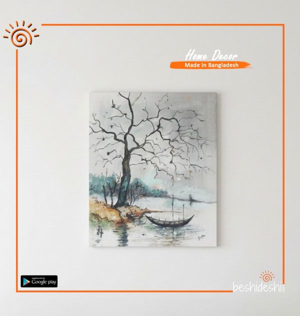 "End of Winter" Hand Painted Canvas