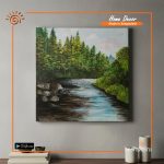 "Nature" Hand Painted Canvas