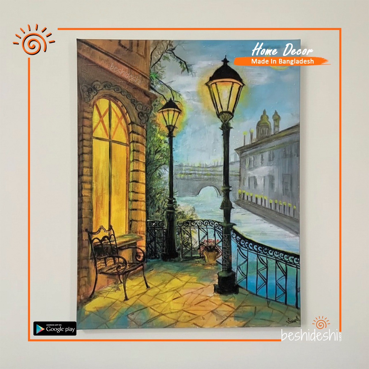 WhatsApp Image 2025-12-11 at 3.31.43 PM (1) "When The Day Rests" Hand Painted Canvas