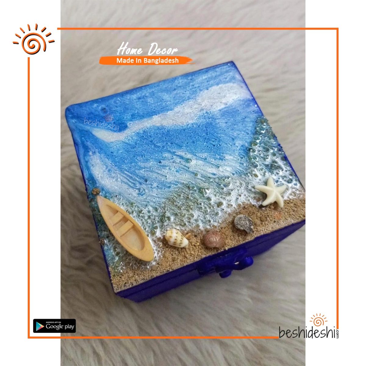 Wooden Organizer Box