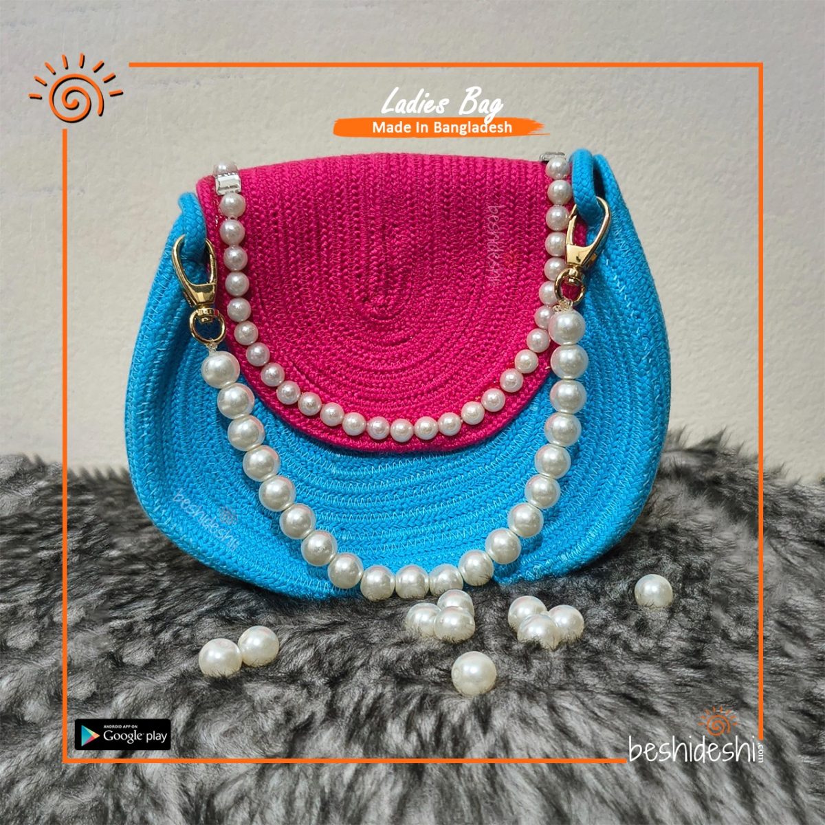 Bohemian Cotton Hand Bag