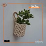 Macramé Wall Hanging Planter Pot