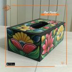 Rickshaw Painted Tissue Box